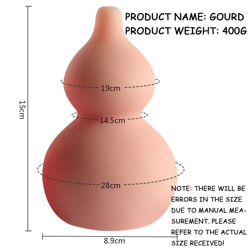 Soft rubber gourd shaped toy new - Image 6